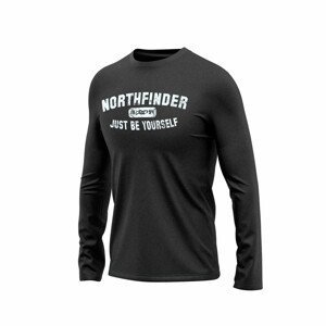 Pánské triko Northfinder Camilo Velikost: M / Barva: černá