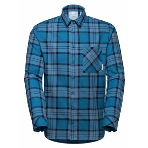 Pánská košile Mammut Trovat Longsleeve Shirt Men Velikost: M / Barva: modrá