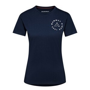 Dámské triko Mammut Seile T-Shirt Women Velikost: L / Barva: modrá