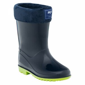 Dětské holínky Bejo Frise Wellies Jr Dětské velikosti bot: 34 / Barva: černá/zelená