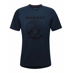 Pánské triko Mammut Mountain T-Shirt Men Velikost: L / Barva: modrá