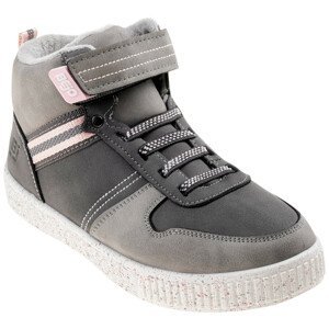 Dětské boty Bejo Burry Mid Jrg Dětské velikosti bot: 34 / Barva: šedá/růžová