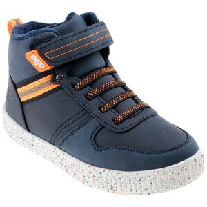 Dětské boty Bejo Burry Mid Jr Dětské velikosti bot: 34 / Barva: modrá/oranžová