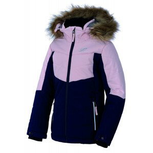Dětská zimní bunda Hannah Leane Jr Dětská velikost: 116 / Barva: modrá/růžová