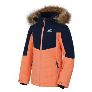 Dětská zimní bunda Hannah Leane Jr Dětská velikost: 140 / Barva: modrá/oranžová