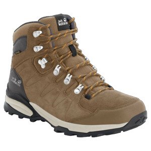 Dámské boty Jack Wolfskin Refugio Texapore Mid W Velikost bot (EU): 37 / Barva: hnědá