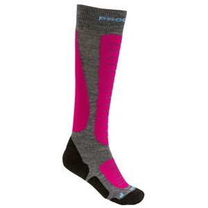 Dětské ponožky Progress DT KHS 26PX Velikost ponožek: 30-34 / Barva: šedá/růžová