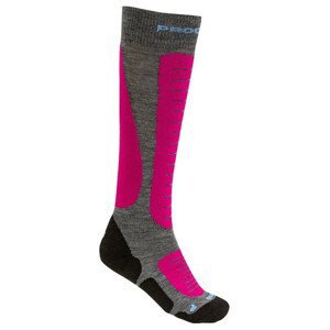 Dětské ponožky Progress DT KHS 26PX Velikost ponožek: 35-38 / Barva: šedá/růžová