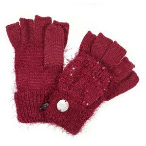 Dětské rukavice Regatta Heddie Lux Glove Velikost rukavic: 7-10 / Barva: červená
