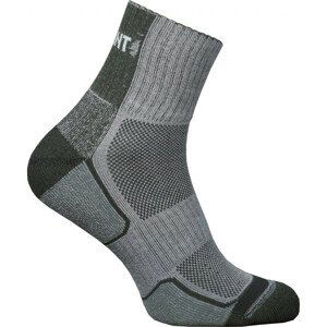 Ponožky High Point Step Bamboo Velikost ponožek: 39-42 / Barva: šedá/černá