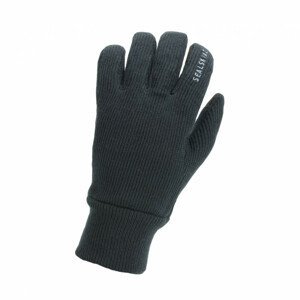 Rukavice SealSkinz Windproof All Weather Knitted Glove Velikost rukavic: S / Barva: černá