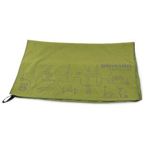 Ručník Pinguin Micro Towel M 40x80 Map Barva: zelená
