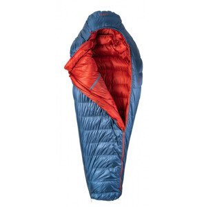 Péřový spacák Patizon DPRO 590 S (156-170 cm) Zip: Levý / Barva: modrá/červená