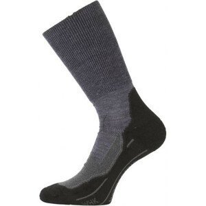 Ponožky Lasting WHK Velikost ponožek: 42-45 / Barva: šedá/černá
