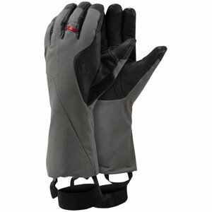 Pánské rukavice Mountain Equipment Super Couloir Gauntlet Velikost rukavic: L / Barva: šedá/černá