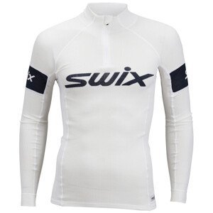 Pánské funkční triko Swix RaceX Warm M Velikost: L / Barva: bílá