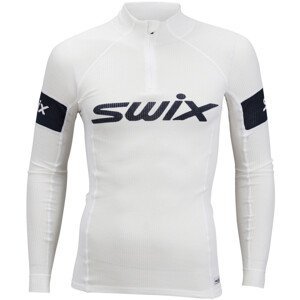 Pánské funkční triko Swix RaceX Warm M Velikost: XL / Barva: bílá