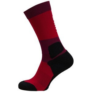 Lyžařské ponožky Swix EndureXC Light Velikost ponožek: 46-48 / Barva: červená