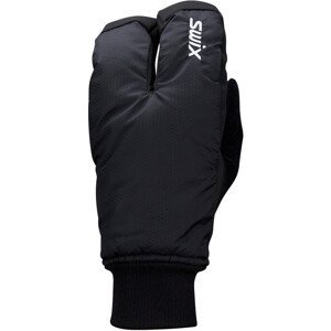 Lyžařské rukavice Swix Endure split mitt Velikost rukavic: 8 / Barva: černá