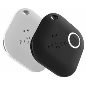 Klíčenka FIXED Smart Tracker Smile Pro - Duo Pack Barva: černá/bílá