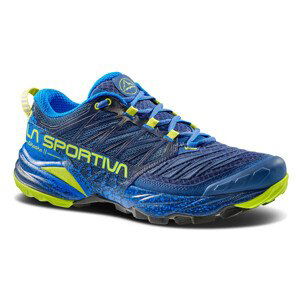 Pánské trailové boty La Sportiva Akasha II  46  Storm Blue/Lime Punch