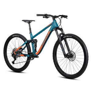 Celoodpružené kolo Ghost Kato FS Universal 29 - model 2024  Blue Grey/Orange Matt  L (19", 180-188 cm)