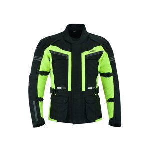 Pánská touringová moto bunda BOS Maximum  Neon  4XL