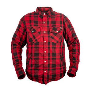 Moto košile BOS Lumberjack  Impact Red  XL