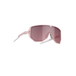Sportovní sluneční brýle Tripoint Reschen  Shiny Milky Pink /w Silver Mirror Cat.3