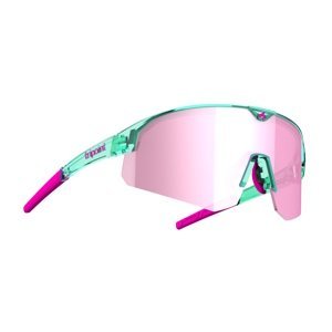 Sportovní sluneční brýle Tripoint Lake Victoria Small  Transparent Neon Turquoise Brown /w Pink Multi Cat.3