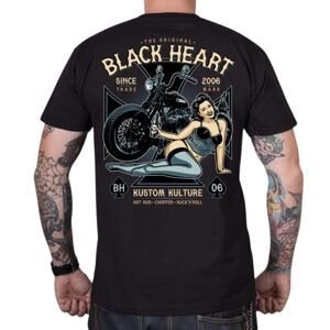 Triko BLACK HEART Ava  černá  XL