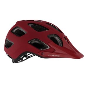 Cyklo přilba Kross SENTIERO DLX  Red  M (52-56)