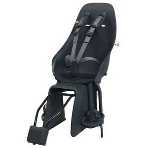 Zadní sedačka na kolo s adaptérem a nosičem na sedlovku Urban Iki  Bincho černá/Bincho černá