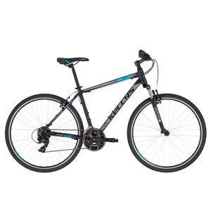 Pánské crossové kolo KELLYS CLIFF 10 28" 7.0  Black Blue  M (19")