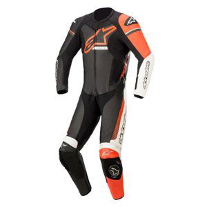 Jednodílná moto kombinéza Alpinestars GP Force Phantom černá/bílá