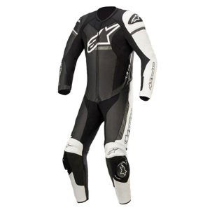 Jednodílná moto kombinéza Alpinestars GP Force Phantom černá/bílá