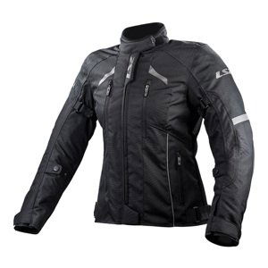 Dámská moto bunda LS2 Serra EVO Lady Black  černá  S