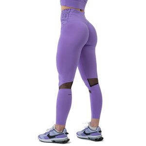 Dámské legíny s vysokým pasem Nebbia FIT Activewear 443  Lila  S