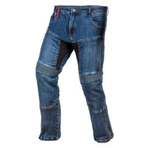 Pánské moto jeansy Ayrton 505 Washed  sepraná modrá  36/36