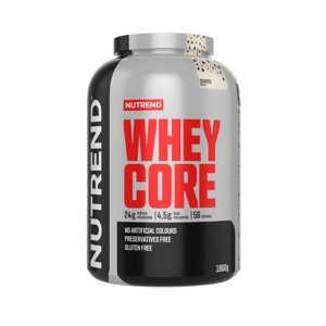 Práškový koncentrát Nutrend Whey Core 1800g  jahoda