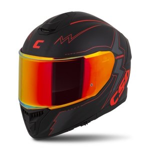 Moto přilba Cassida Integral GT 2.1 Flash černá matná/metalická č