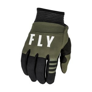 Motokrosové rukavice Fly Racing F-16 2023 Green Black