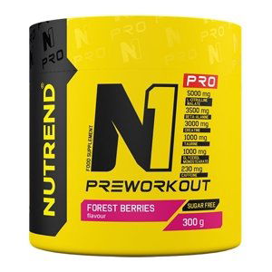 Pre-workout směs Nutrend N1 PRO 300 g  sour mango