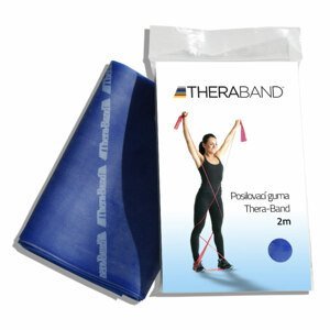 TheraBand Thera-Band Posilovací guma 2 m Provedení: velmi silná zátěž, modrá
