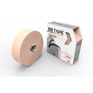 Kineziologický tejp BB Tape - 32 m x 5 cm Barva: béžová