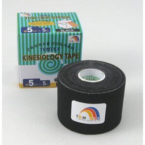 Temtex Kinesio Tape Classic 5 cm x 5 m Barva: černá