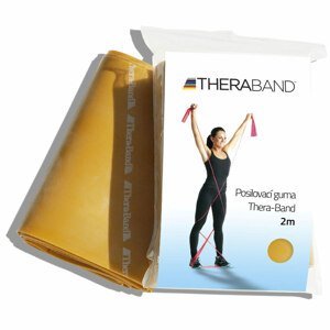 TheraBand Thera-Band Posilovací guma 2 m Provedení: maximální zátěž, zlatá