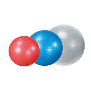 Azuni Gymnastický míč Provedení míče: 75 cm - stříbrná