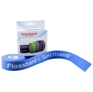 Sanctband Flossband 2,5 cm Barva: modrá