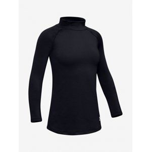 Under Armour Tričko Coldgear Ls Mock-Blk - Holky